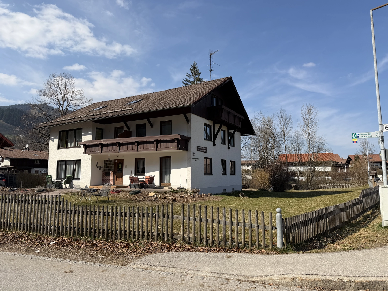 Alpenblick am Kienberg - Ferienwohnung - Außenansicht der Wohnung